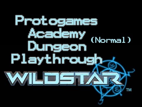 Wildstar Protogames Academy Dungeon Playthrough (Normal)
