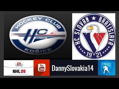 NHL 09 (NHL 20) Tipsport liga - Košice vs Slovan Bratislava (1.kolo základnej časti)