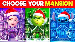 Would You Rather...? Build Your Dream Christmas Mansion 🏰🎄 !!