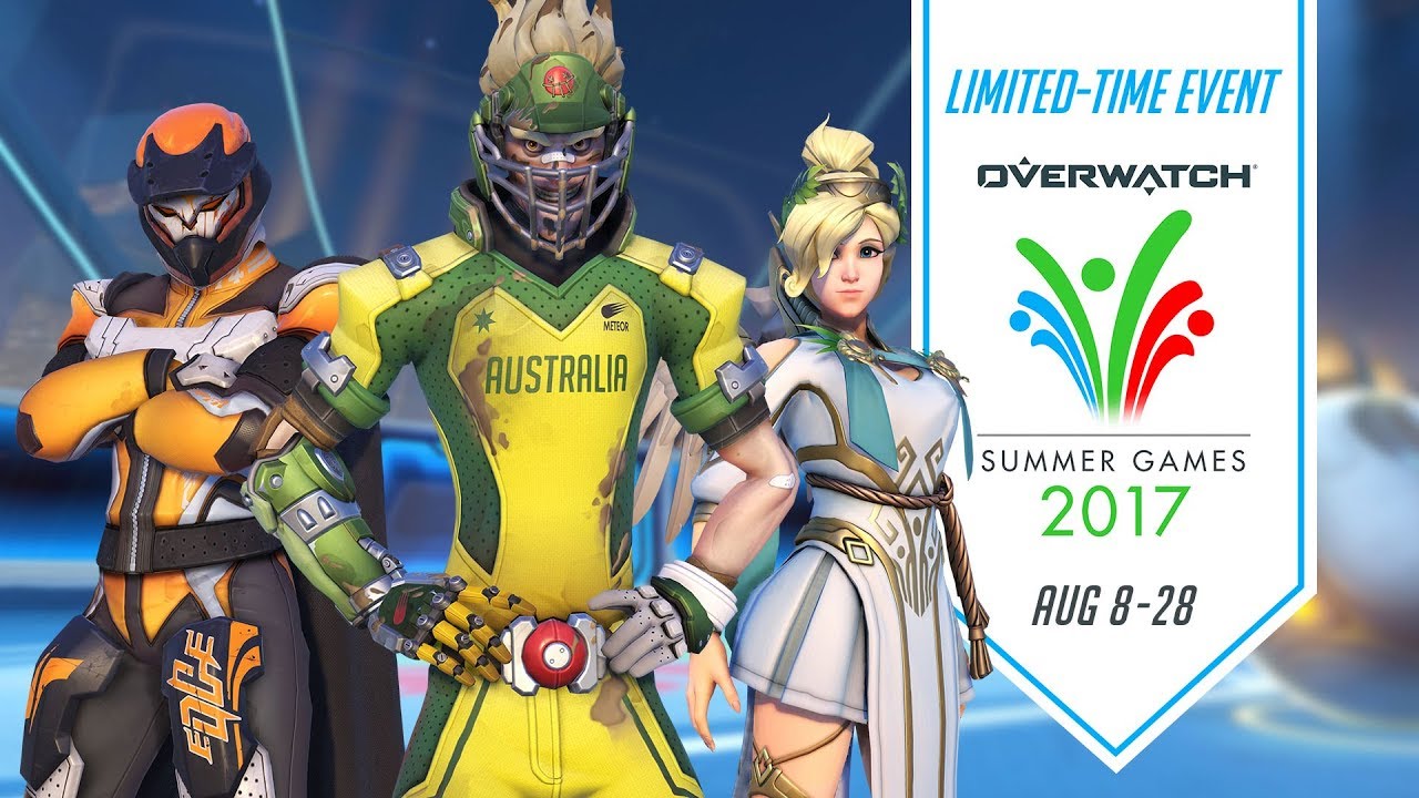 Overwatch Seasonal Event | Summer Games 2017 - YouTube