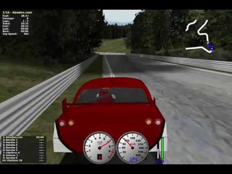 TORCS gameplay car1-stock1 versus all on Road Tracks - CG Track 3