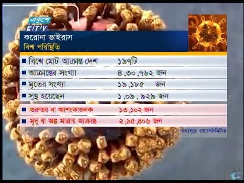 Corona Bulletin বিকেল ০৫ টার করোনা বুলেটিন 25 March 2020 | ETV News