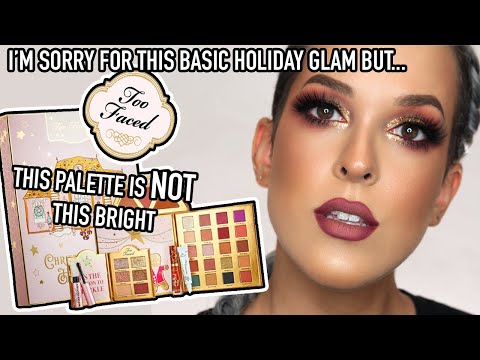 HOLIDAY GLAM TRYING OUT NEW PRODUCTS | AKA Watch me STRUGGLE
