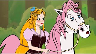 Download lagu Rapunzel Episódios 1-2-3-4-5 | Desenho animado | Conto de Fadas com Os Amiguinhos mp3