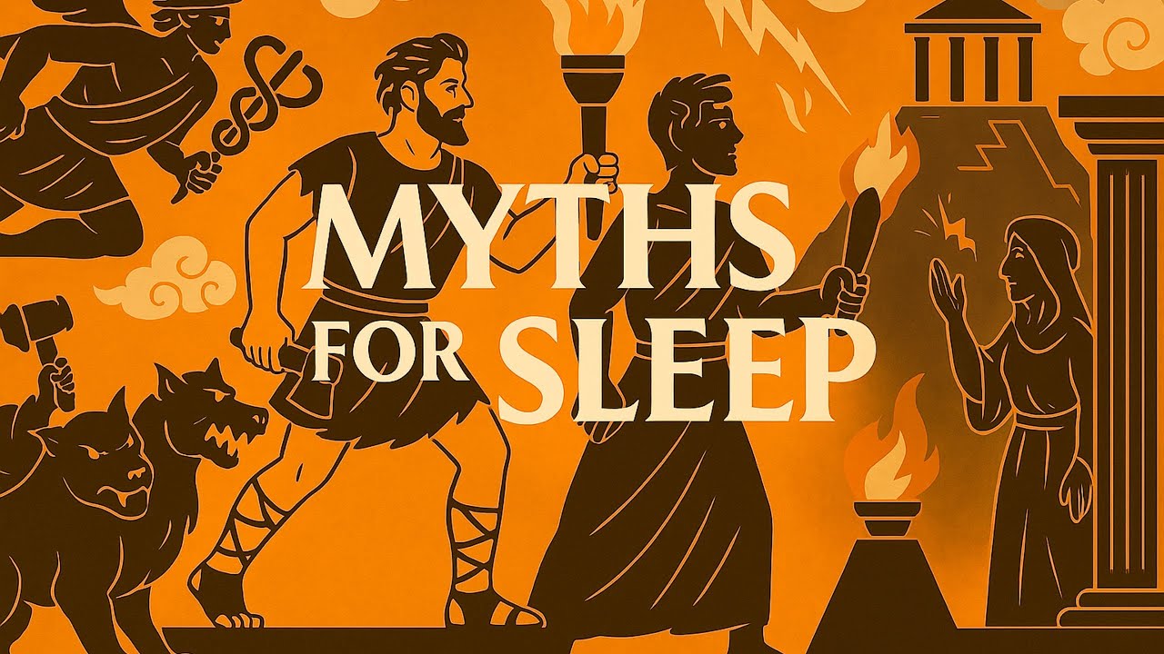 Boring Greek Myths For Sleep | Gentle Storytelling  (2 HOURS) | 3 Stories