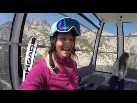 Squaw Valley USA Spring Skiing with Julia Mancuso her sister and a GoPro