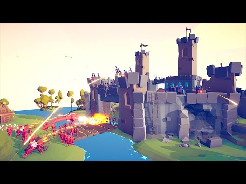 MEDIEVAL FACTIONS ATTACK THE KINGDOM 👑 | Totally Accurate Battle Simulator TABS