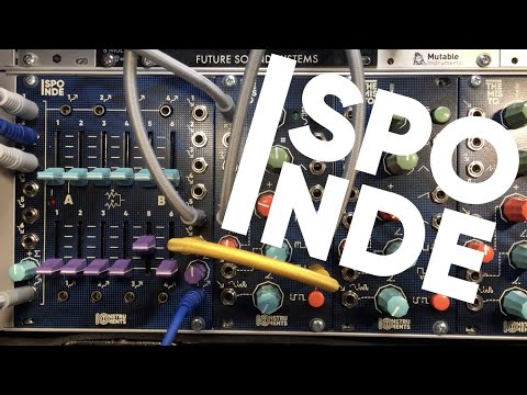 IO Instruments Sponde 2x6 Audio/CV Mixer - jet black image 3