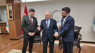 Başkan Büyükkılıç Tugva Genel Başkani Beşinciyi Ağırladı