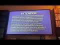 FBI Warning Interpol Warning Screens French Version