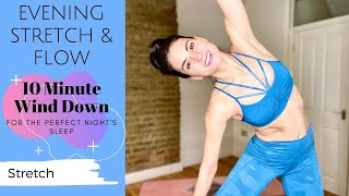 Evening Stretch & Flow | 10 Minutes Wind Down for the Perfect Night's Sleep
