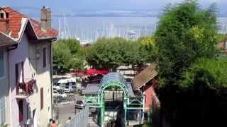 preview picture of video 'Funiculaire de Thonon-les-Bains été 2014'