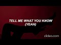 Chase Atlantic Slow Down Lyrics 1 Hour Looped
