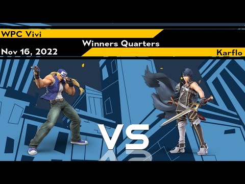[Smash Ultimate] WPC | Vivi vs Karflo - Xeno267 (W.Quarters)