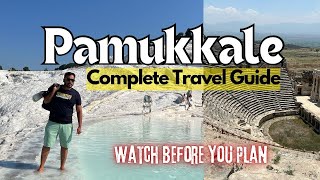 Pamukkale Travel Guide 2025 Thermal Pools & Hierapolis | Pamukkale Turkey 🇹🇷