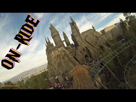 Flight Of The Hippogriff On-ride Front Seat (HD POV) WWoHP Universal Studios Hollywood