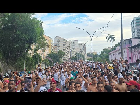 CAMINHADA HISTÓRICA DA YOUNG FLU ( FLUMINENSE 1x0 VASCO) SEMIFINAL DA COPA BRASIL 2025