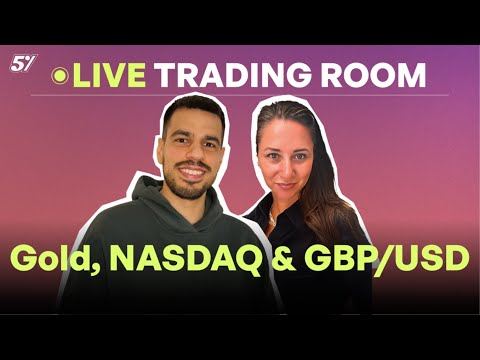 Live Forex Trading – Gold, NASDAQ & GBP/USD