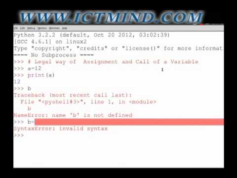 Python Variables Assignment And Assignment Chaining
