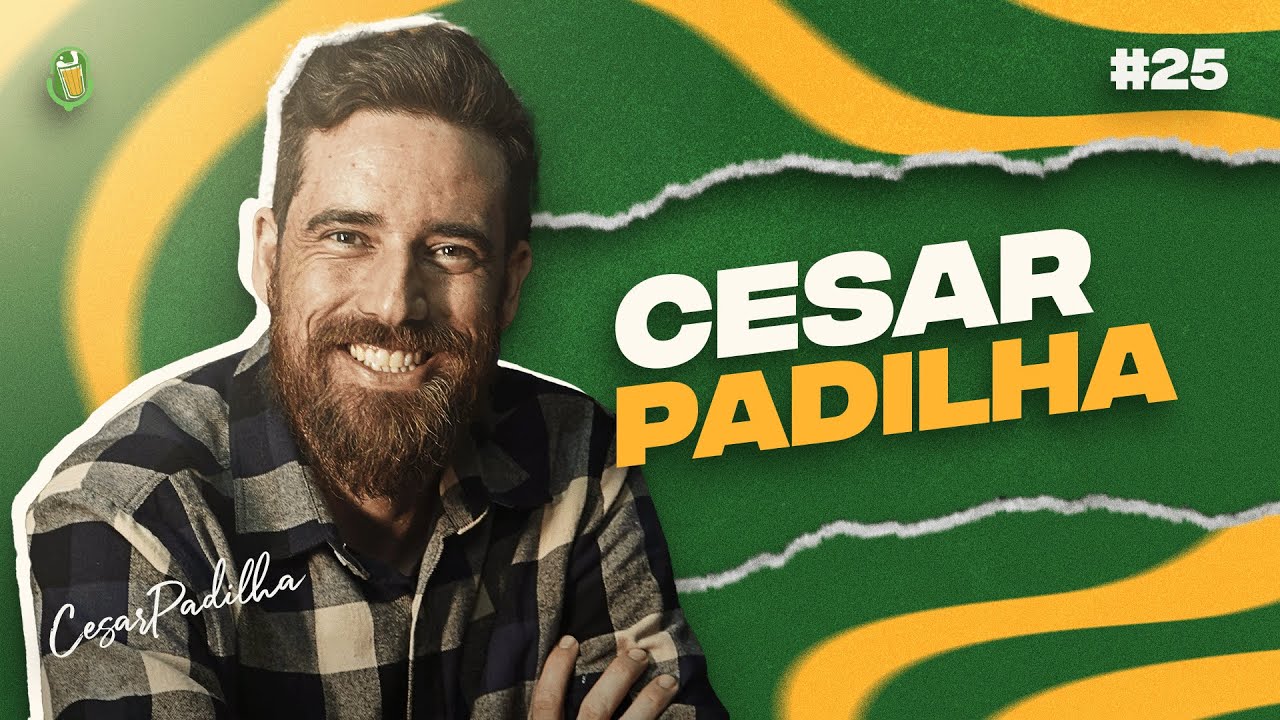 ELE TRABALHA TENDO QUE BEBER CERVEJA! | CÉSAR PADILHA - TERAPINGA #25