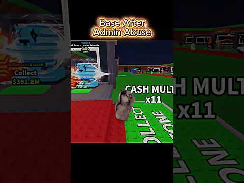 Base before Admin Abuse vs. Base after Admin Abuse!!!! #sab #stealabrainrot #adminabuse