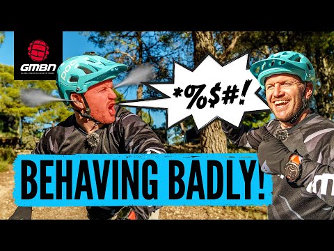 How Not To Behave On A Mountain Bike Ride!