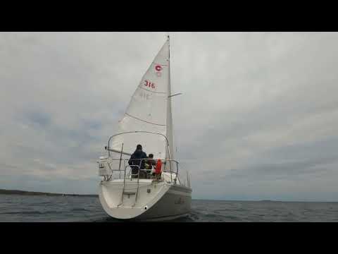 Crash Jibe / Sailing by the lee