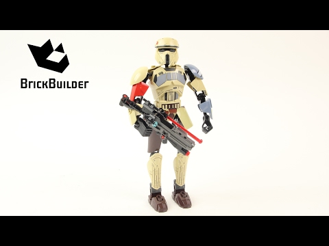 Vidéo LEGO Star Wars 75523 : Scarif Stormtrooper