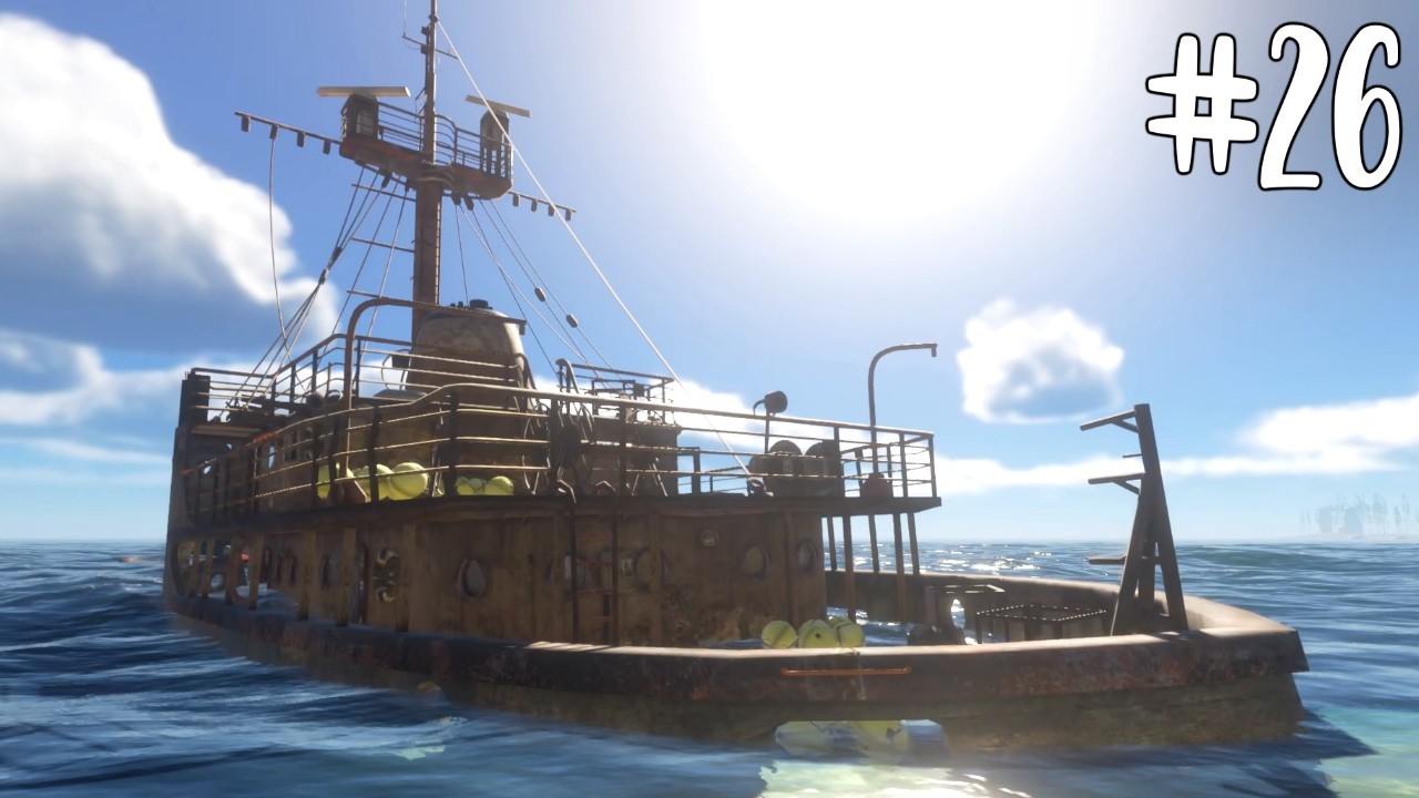Et nyt skib! // Stranded Deep [Dansk] Afsnit 26