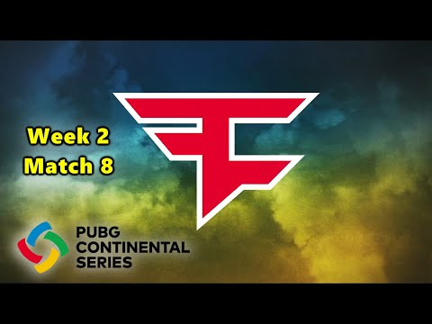 FAZE CLAN Fexx, FuzzFace, Gustav & Aitzy - PUBG CONTINENTAL SERIES 4 - EUROPE - WEEK 2 - MATCH 8
