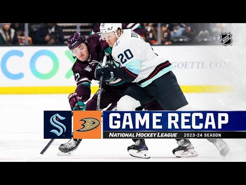 Seattle Kraken vs Anaheim Ducks | April 05, 2024 | Game Highlights | NHL Regular Season