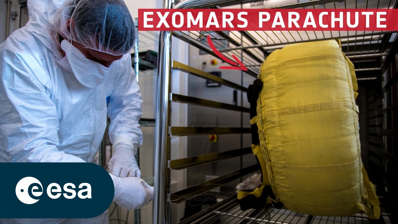 Baking a parachute for Mars