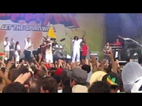 Summerjam 2010 General Levy feat Danakil live on stage time riddim