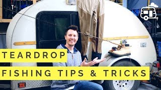We Converted Our Teardrop Trailer Into a Mobile Fishing Command Center!