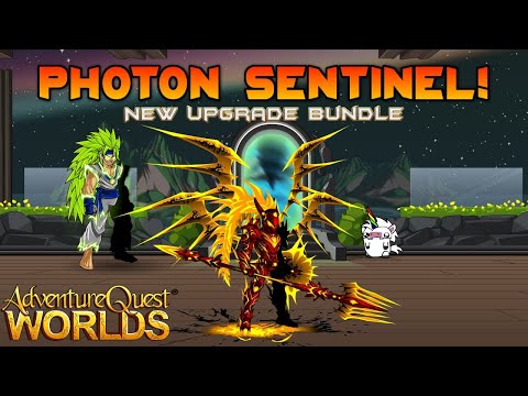 AQW New Upgrade Bundle! Photon Sentinel! Is It WORTH It? AQWorlds