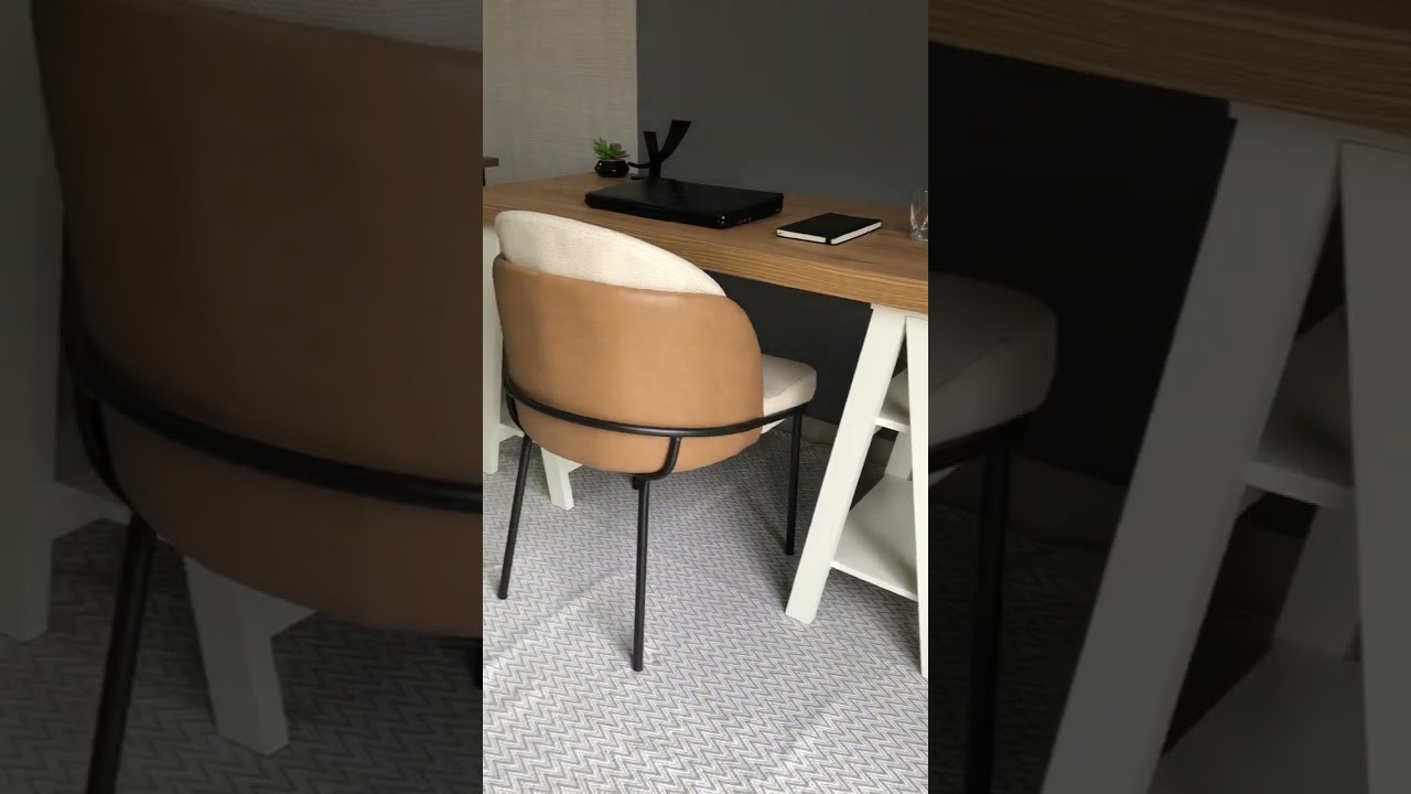 Thumbnail do vídeo - Escrivaninha Art - Olmo/Branco