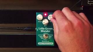 Video thumbnail for Mad Professor Little Green Wonder Demo by Michael Smith Producer/Mixer