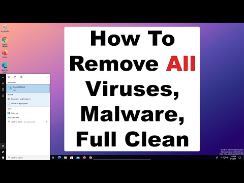 How to remove computer virus, malware, spyware, full computer clean and maintenance 2021 Video