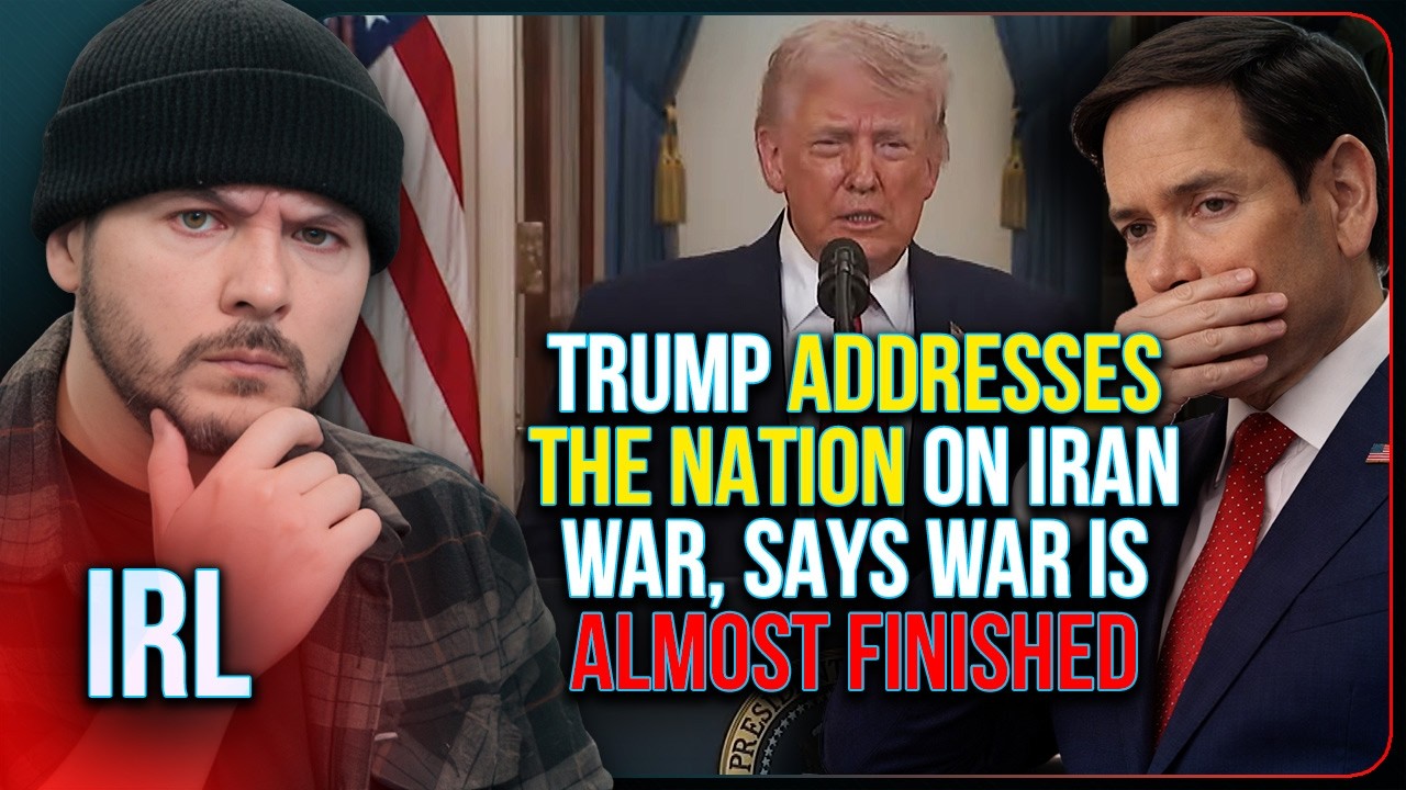 Trump ADDRESSES The Nation On Iran War, Says War Is Almost FINISHED
