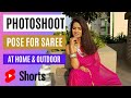 Saree Pose Saree Poses For Photoshoot At Home Outdoor Saree Poses For Girls Sareepose Pose