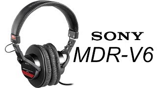 Video thumbnail for Sony MDR-V6 Studio Monitor Headphones with CCAW Voice Coil Usability Review by Andres Reviews