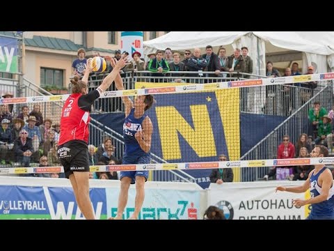 Seidl/Müllner (AUT) vs Dumek/Kufa (CZE) - CEV Continental Cup Full Match 03.05.2015