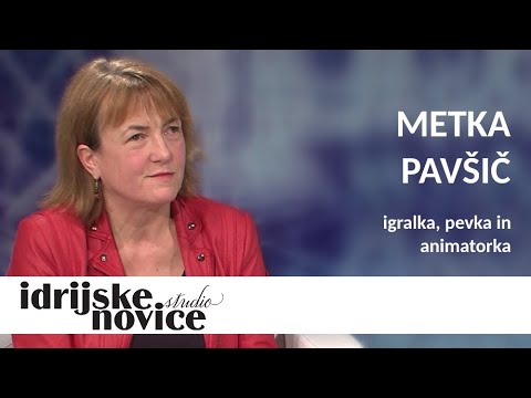 Metka Pavšič | Idrijske novice TV studio - Kulturna oddaja