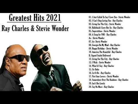 Ray Charles,Stevie Wonder || Greatest Hits 2021 The Very Best Of Ray CharlesRay Charles Collection