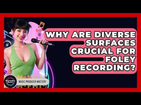 Why Are Diverse Surfaces Crucial For Foley Recording? - Music Producer Mastery