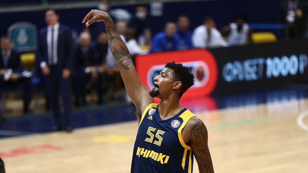 Jordan Mickey is back to Khimki with the HUGE BLOCK in the season opening game vs Zenit