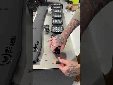 7-Pod SS5 CrossLink Lightbar Install | Prinsu Roof Rack