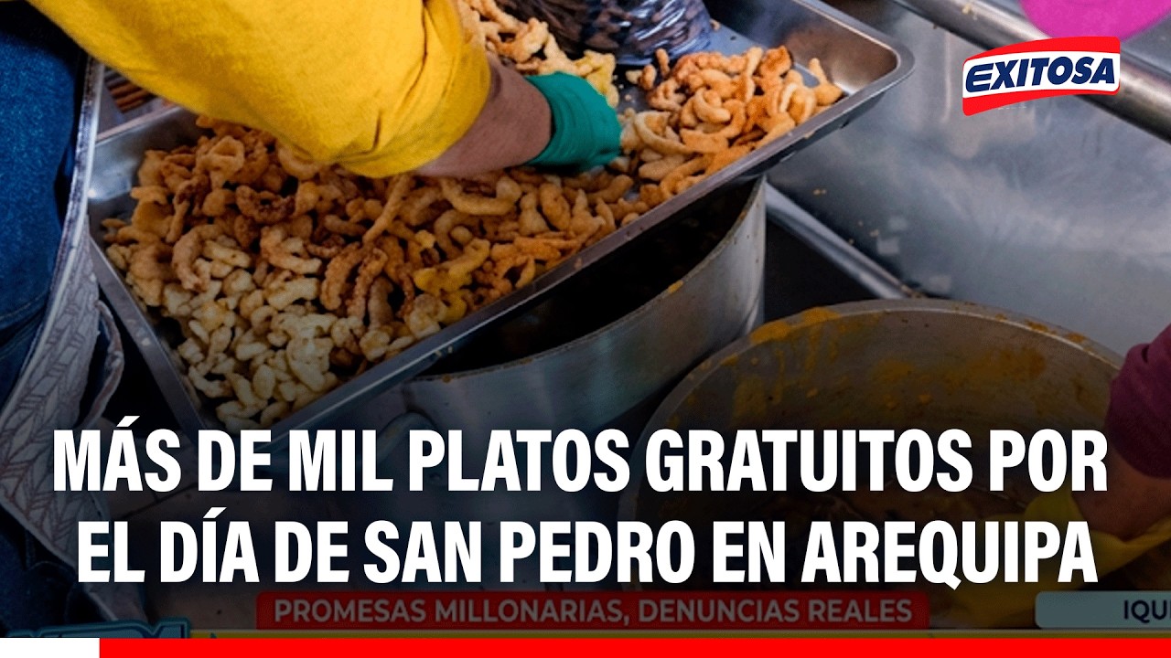 🔴🔵 Como cada año en el pesquero El Palomar entregan de forma gratuita platos a base de mariscos