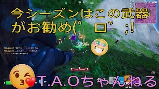 ［フォートナイト］［ゼロビルド］今シーズンの武器構成はコレやなぁー［T.A.Oちゃんねる］