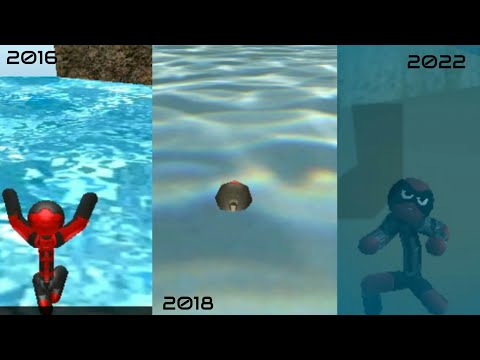Evolution Of Stickman Rope Hero Drowning  (2016-2022)